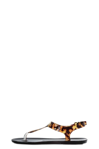 Sandały Plate Jelly Michael Kors brązowy